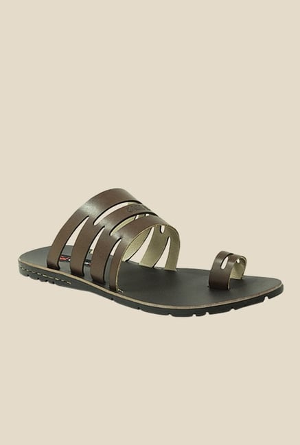 Get Glamr Jacob Brown Slide Sandals Get Glamr Jacob Brown Slide Sandals