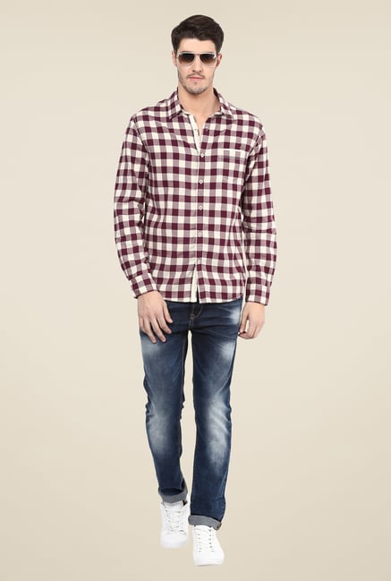 Mufti Dark Blue Solid Jeans Mufti Dark Blue Solid Jeans