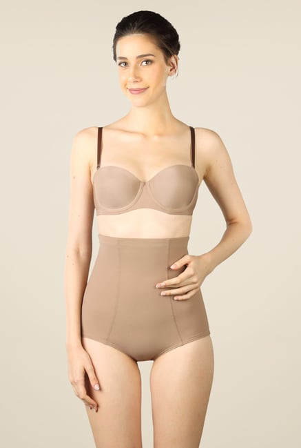 Triumph Tan Solid Shapewear Triumph Tan Solid Shapewear