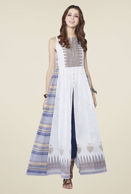 Global Desi White Printed Dress Global Desi White Printed Dress