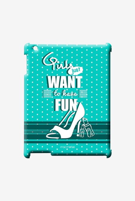 Macmerise Girl Fun Turquoise Pro Case for iPad 2/3/4 Macmerise Girl Fun Turquoise Pro Case for iPad 2/3/4