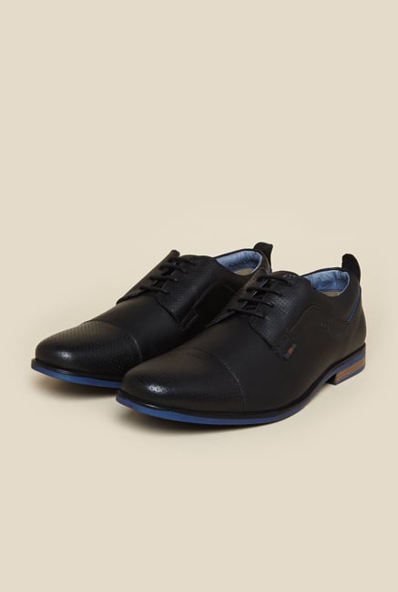 Buckaroo Jaron Black Derby Shoes Buckaroo Jaron Black Derby Shoes