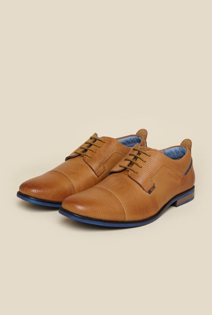 Buckaroo Jaron Tan Derby Shoes Buckaroo Jaron Tan Derby Shoes