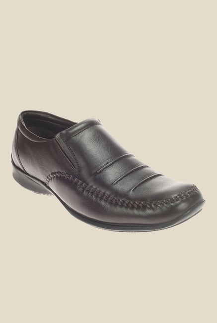 Khadim's British Walkers Taupe Formal Slip-Ons Khadim's British Walkers Taupe Formal Slip-Ons