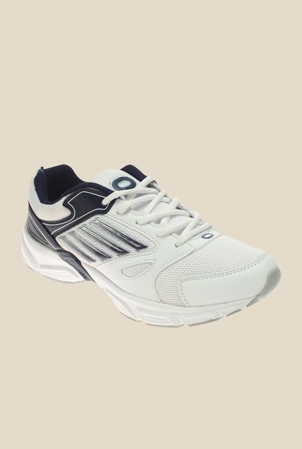 Khadim's Pro White & Black Running Shoes Khadim's Pro White & Black Running Shoes
