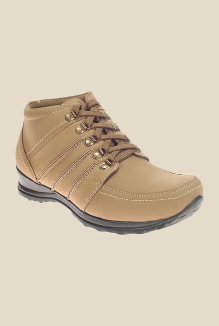 Khadim's Turk Khaki Casual Boots Khadim's Turk Khaki Casual Boots