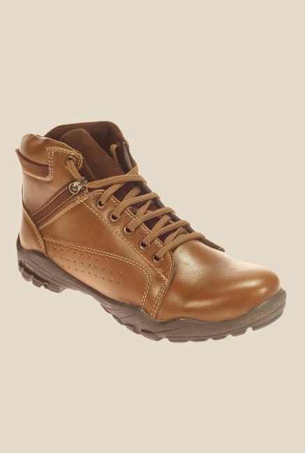 Khadim's Turk Brown Casual Boots Khadim's Turk Brown Casual Boots