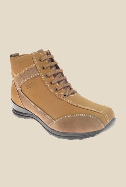Khadim's Turk Tan Casual Boots Khadim's Turk Tan Casual Boots