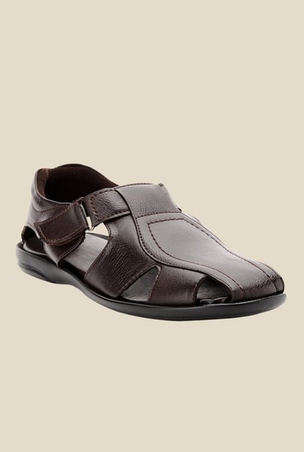 Bruno Manetti Brown Fisherman Sandals Bruno Manetti Brown Fisherman Sandals