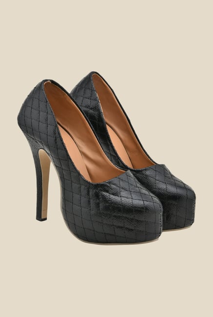 Bruno Manetti Black Stiletto Heeled Pumps Bruno Manetti Black Stiletto Heeled Pumps