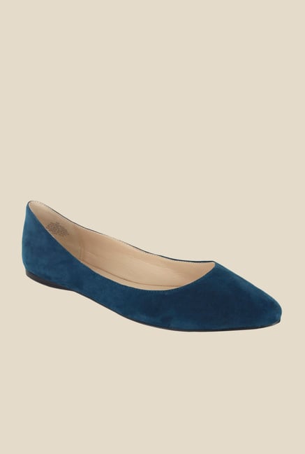 Nine West Blue Flat Ballets Nine West Blue Flat Ballets