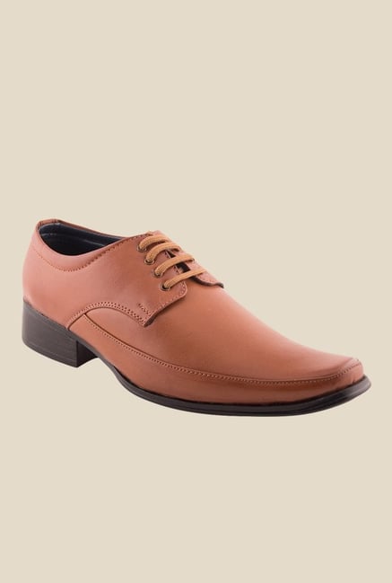 Bruno Manetti Dark Tan Derby Shoes Bruno Manetti Dark Tan Derby Shoes