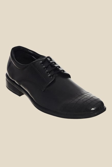 Bruno Manetti Black Derby Shoes Bruno Manetti Black Derby Shoes