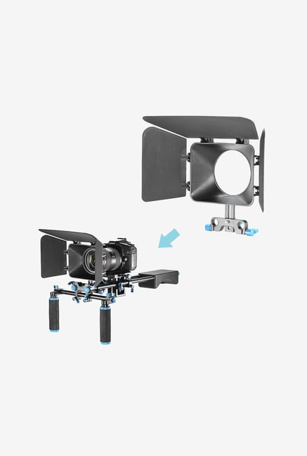 Neewer Matte Box for Follow Focus Rig System (Black) Neewer Matte Box for Follow Focus Rig System (Black)
