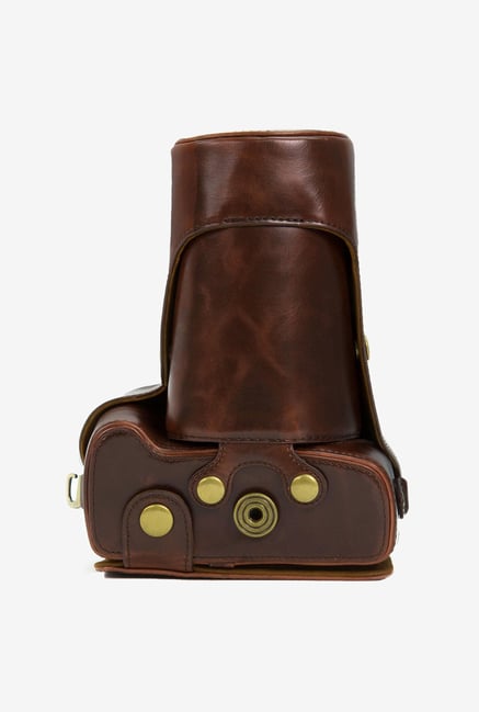 MegaGear Leather Camera Case for Canon EOS Rebel T3i (Brown) MegaGear Leather Camera Case for Canon EOS Rebel T3i (Brown)