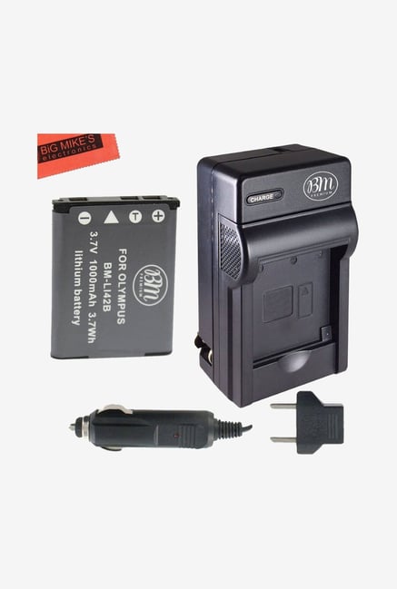 Big Mike's Li-42B 1000 mAh Battery & Charger Kit (Black) Big Mike's Li-42B 1000 mAh Battery & Charger Kit (Black)
