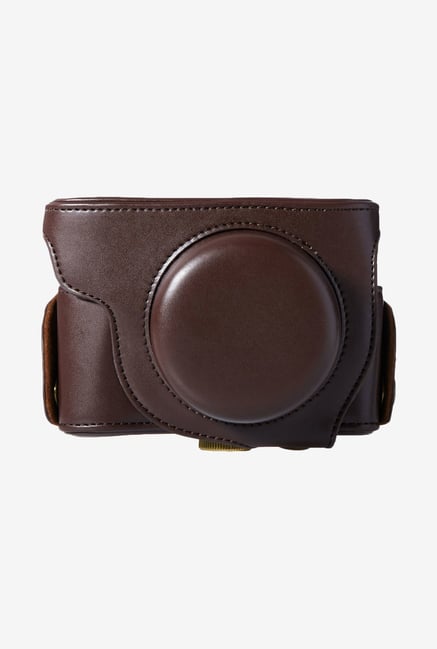 MegaGear Leather Camera Case for Olympus XZ-2 Camera (Brown) MegaGear Leather Camera Case for Olympus XZ-2 Camera (Brown)