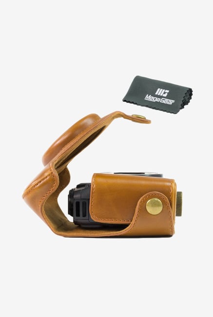 MegaGear Leather Camera Case for Canon G15 (Light Brown) MegaGear Leather Camera Case for Canon G15 (Light Brown)