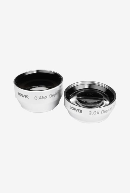Bower 2x Telephoto & 0.45x Wide-Angle 25mm Lens Kit Bower 2x Telephoto & 0.45x Wide-Angle 25mm Lens Kit