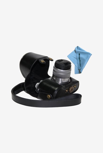 MegaGear Leather Camera Case for Panasonic Lumix GX7 (Black) MegaGear Leather Camera Case for Panasonic Lumix GX7 (Black)