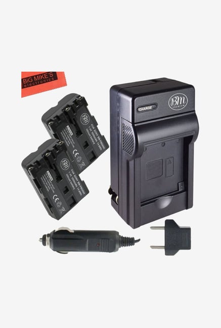 Big Mike's NP-FM500H 1500 mAh Battery & Charger Kit (Black) Big Mike's NP-FM500H 1500 mAh Battery & Charger Kit (Black)