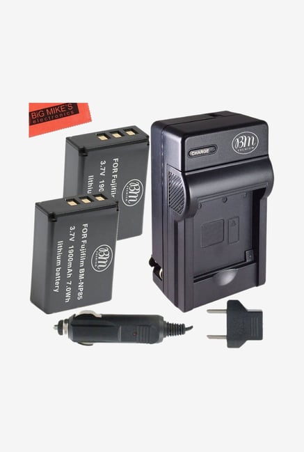 Big Mike's Np-85 1900 mAh Battery & Charger Kit For Fujifilm Big Mike's Np-85 1900 mAh Battery & Charger Kit For Fujifilm