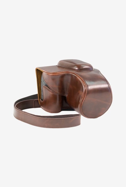 MegaGear Leather Camera Case for Canon SX60 HS (Dark Brown) MegaGear Leather Camera Case for Canon SX60 HS (Dark Brown)