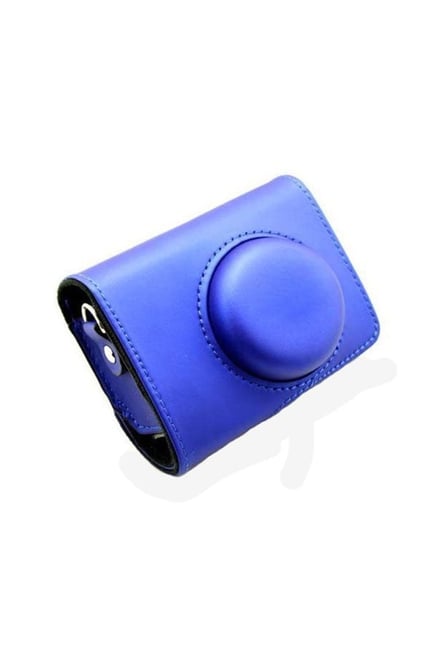 MegaGear Leather Camera Case for Casio Exilim (Blue) MegaGear Leather Camera Case for Casio Exilim (Blue)