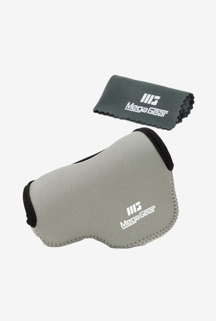 MegaGear Neoprene Camera Case for Nikon V3 with Lens (Grey) MegaGear Neoprene Camera Case for Nikon V3 with Lens (Grey)