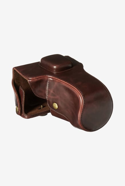 MegaGear Leather Case for Olympus Cameras (Brown) MegaGear Leather Case for Olympus Cameras (Brown)