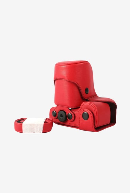 MegaGear Leather Camera Case for Sony Nex-7 (Red) MegaGear Leather Camera Case for Sony Nex-7 (Red)