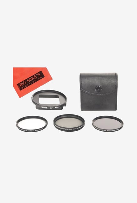 Big Mike's 52mm Multi-Coated 3 Piece Filter Kit (Black) Big Mike's 52mm Multi-Coated 3 Piece Filter Kit (Black)