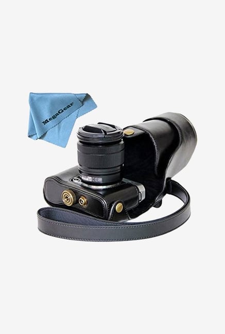 MegaGear Leather Camera Case for Fujifilm X-M1 (Black) MegaGear Leather Camera Case for Fujifilm X-M1 (Black)