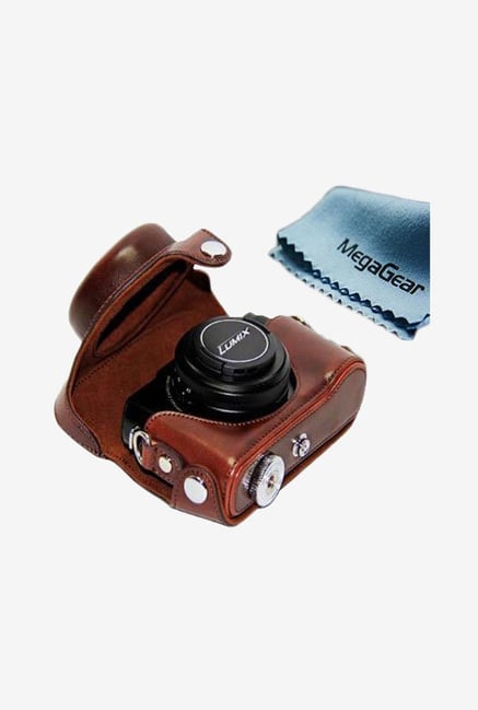 MegaGear Leather Camera Case for Panasonic Lumix Lx7 (Brown) MegaGear Leather Camera Case for Panasonic Lumix Lx7 (Brown)