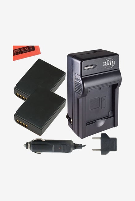 Big Mike's Lp-E10 1100 mAh Battery & Charger Kit (Black) Big Mike's Lp-E10 1100 mAh Battery & Charger Kit (Black)