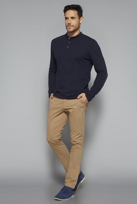 Ascot by Westside Navy Slim Fit T Shirt Ascot by Westside Navy Slim Fit T Shirt
