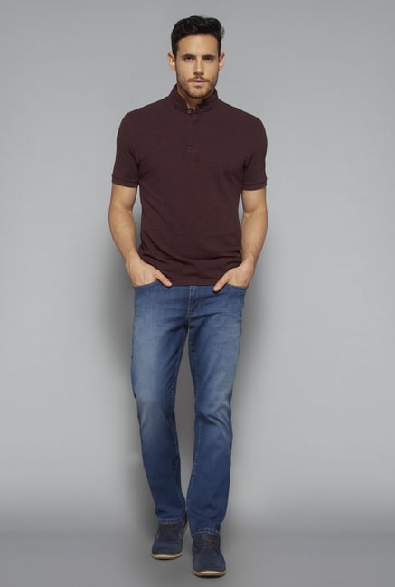 Ascot by Westside Blue Slim Fit Jeans Ascot by Westside Blue Slim Fit Jeans