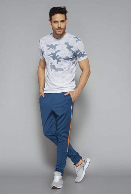 Westsport by Westside Teal Slim Fit Track Pant Westsport by Westside Teal Slim Fit Track Pant