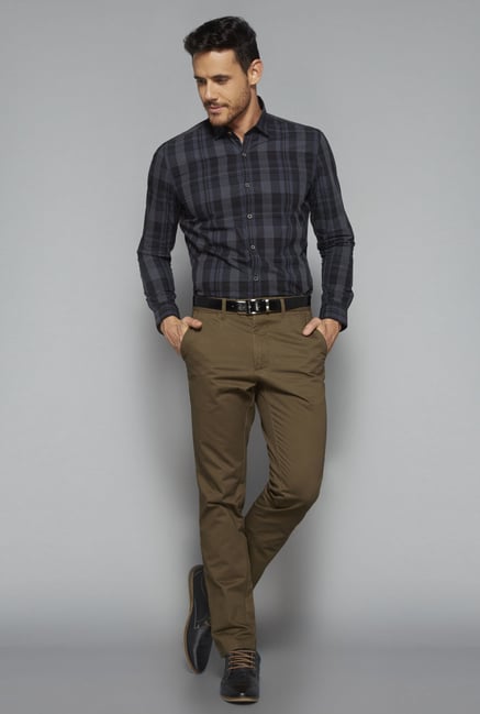 Ascot by Westside Tan Slim Fit Chinos Ascot by Westside Tan Slim Fit Chinos