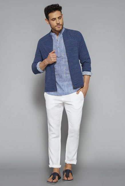 ETA by Westside Indigo Slim Fit Jacket ETA by Westside Indigo Slim Fit Jacket