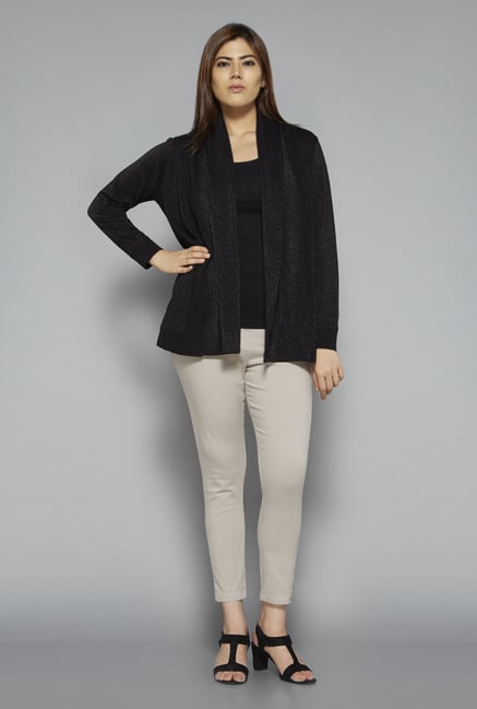 Gia by Westside Beige Solid Jeggings Gia by Westside Beige Solid Jeggings