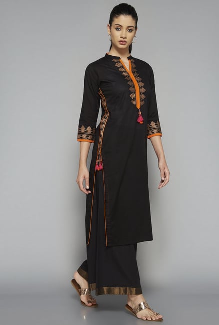 Utsa by Westside Black Printed Kurta Utsa by Westside Black Printed Kurta