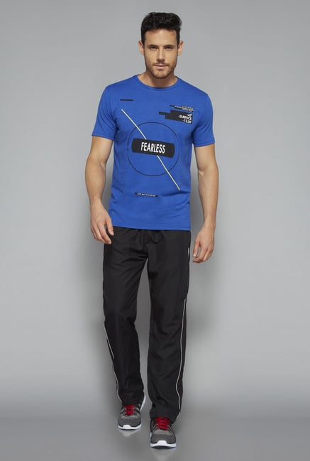 Westsport by Westside Blue Slim Fit T Shirt Westsport by Westside Blue Slim Fit T Shirt