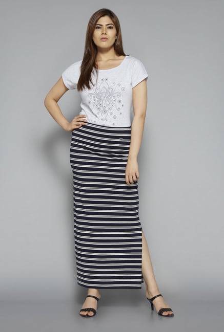 Gia by Westside Navy Celen Skirt Gia by Westside Navy Celen Skirt