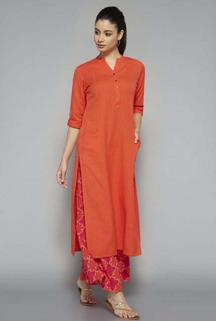 Utsa by Westside Orange Printed Palazzo Utsa by Westside Orange Printed Palazzo