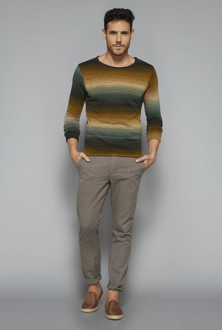 ETA by Westside Olive Slim Fit Chinos ETA by Westside Olive Slim Fit Chinos