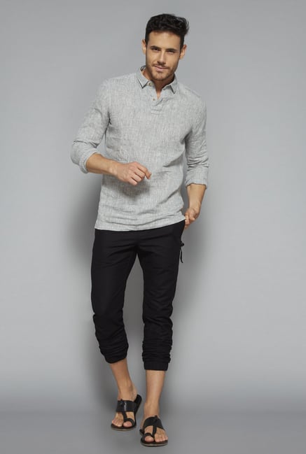 ETA by Westside Black Slim Fit Jogger ETA by Westside Black Slim Fit Jogger