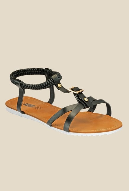 Yepme Black Sling Back Sandals Yepme Black Sling Back Sandals