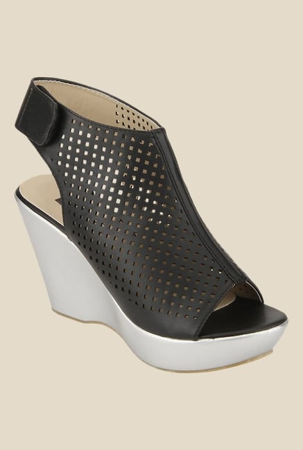 Yepme Black Back Strap Wedges Yepme Black Back Strap Wedges