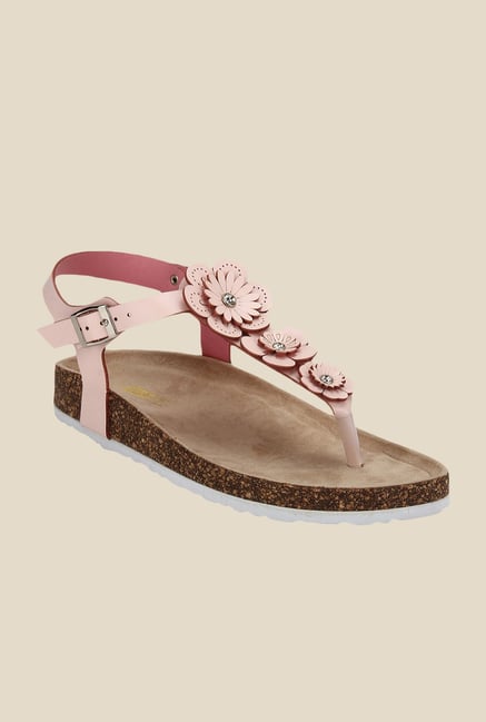 Yepme Pink Ankle Strap Sandals Yepme Pink Ankle Strap Sandals